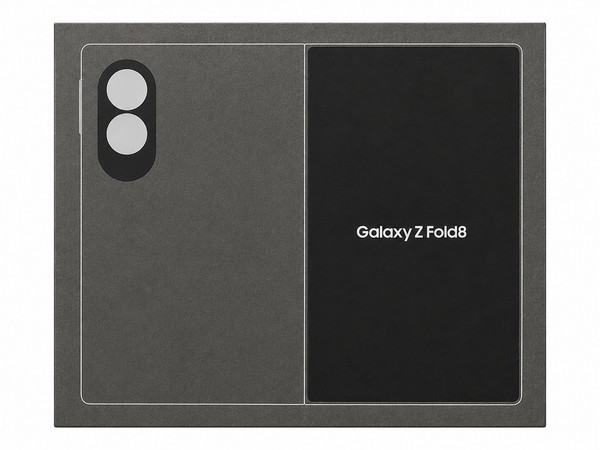 Samsung Galaxy Z Fold8 256GB/12GB Graphite SM-F971B Neu-image
