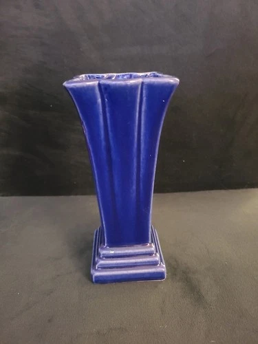 Vintage McCoy Small Cobalt Blue Vase