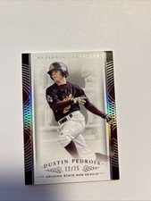2015 Panini National Treasures College /99 Dustin Pedroia #39 Boston Red Sox