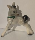 Vintage Japan Ceramic Deer Fawn Antique Kitsch Mid Century Figurine HTF Rare — photo 1