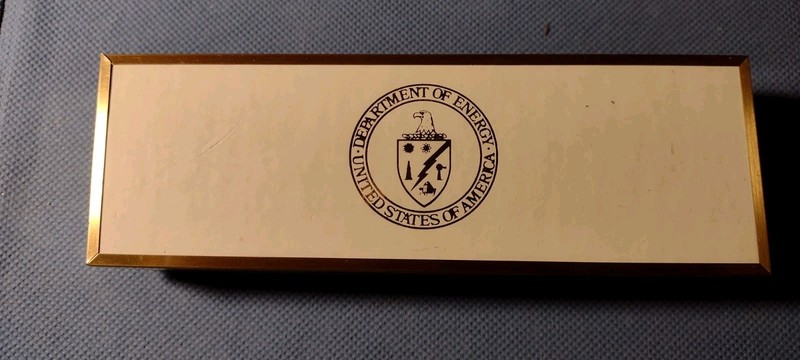 Vintage Parker Roller Ball Pen/US Department Of Energy 1977