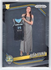 Ajsa Sivka - 2025 Prizm WNBA #85 - Rookie - Chicago Sky