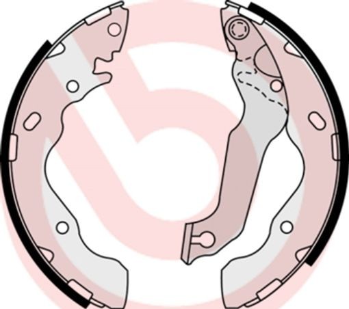 Fits BREMBO S 30 511 SZCZ╩KI HAM. HYUNDAI ELANTRA 00-