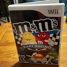 DSI Games M&M's Kart Racing Nintendo Wii E Complete w/ Manual Included