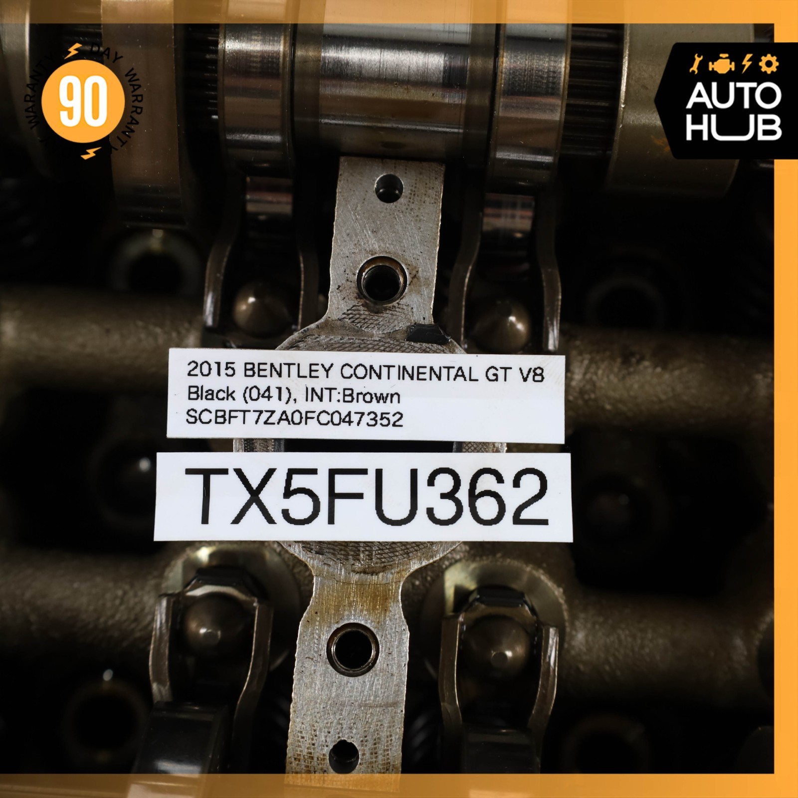 14-18 Bentley Continental GT 4.0L Left Engine Cylinder Head 079103403S OEM