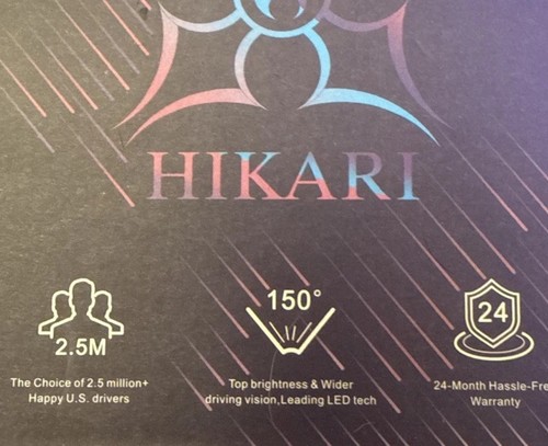 Hikari Led Headlight Bulbs H1, H4, H7, H11, H13, 9004-9007 - Picture 7 of 7