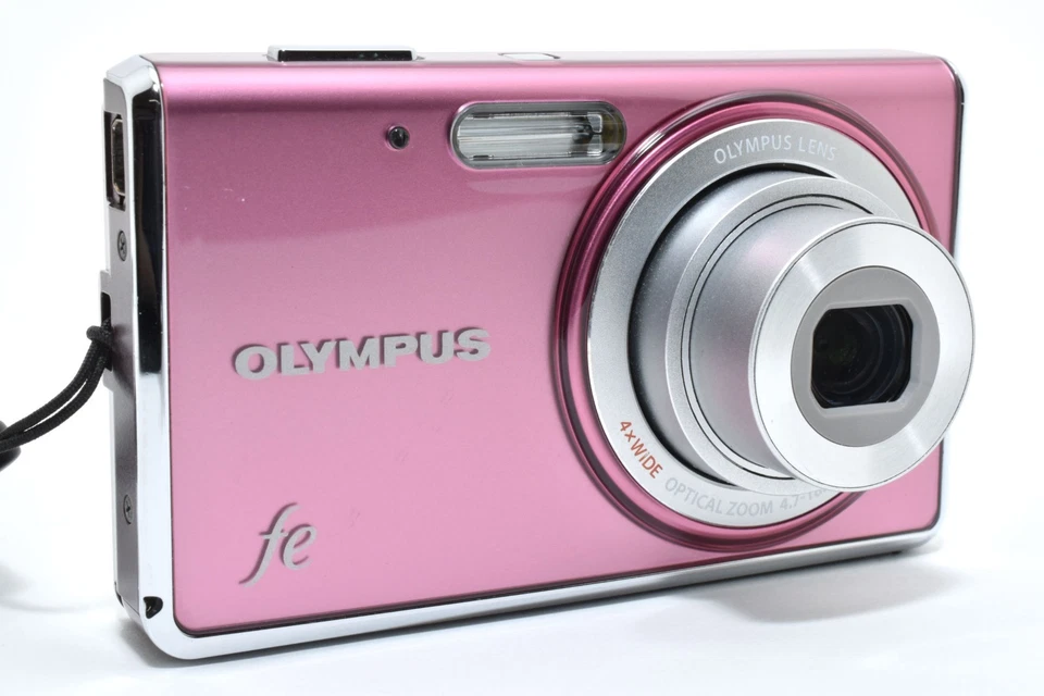 [Near MINT] Olympus FE FE-4020 14.0MP Digital Camera Digicam Pink Japan 2665001 - Image 4 of 4