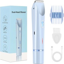 2026 New Bikini Trimmer for Women,Dermave Bikini Shaver,2-in-1 Electric Razor...