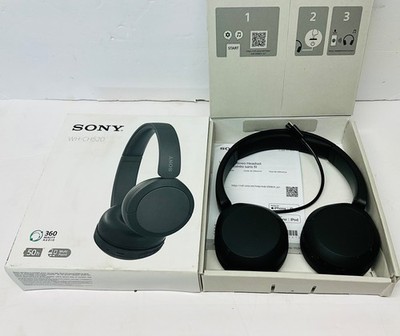 Sony WH-CH510 Wireless Bluetooth Headphones Hands-Free Voice Assistant Black
