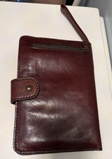 Vintage Leather Clutch Purse