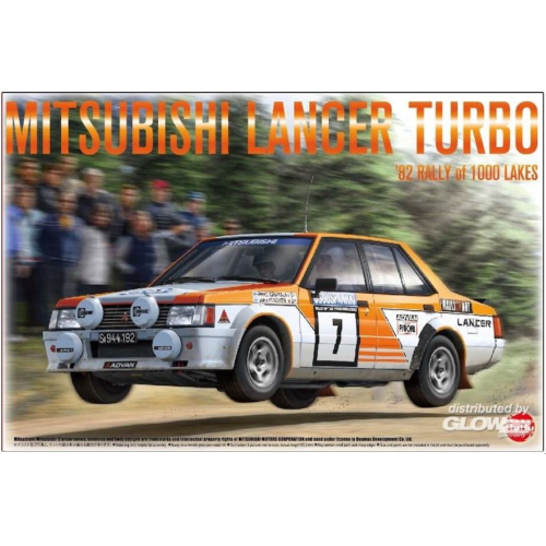 Mitsubishi Lancer Turbo Rally 1000 Lakes 1982 Kit 1:24 Beemax Kit Auto -D- Neues-image