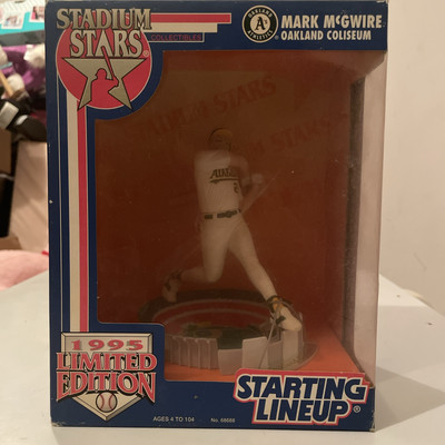 Starting Lineup 1995 MLB Stadium Stars Mark McGwire Limited Edition NIB Sealed