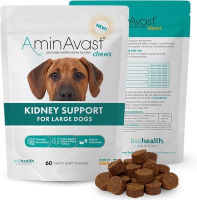 AminAvast Dog Kidney Supplement-Supports Natural Kidney Function Promotes Health