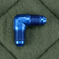 AN821-4D, Elbow, Flared Tube, 90 Degree - NOS from FAA Repair Station