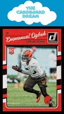 Emmanuel Ogbah 2016 Donruss #315 RC Rookie Cleveland Browns