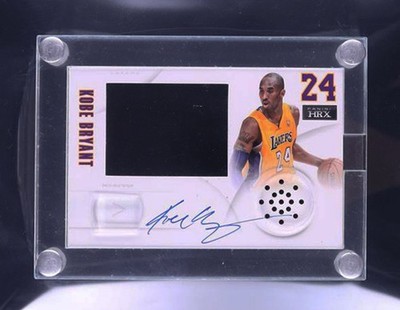 KOBE BRYANT 2012 PANINI TOTALLY CERTIFIED HRX AUTOGRAPH AUTO