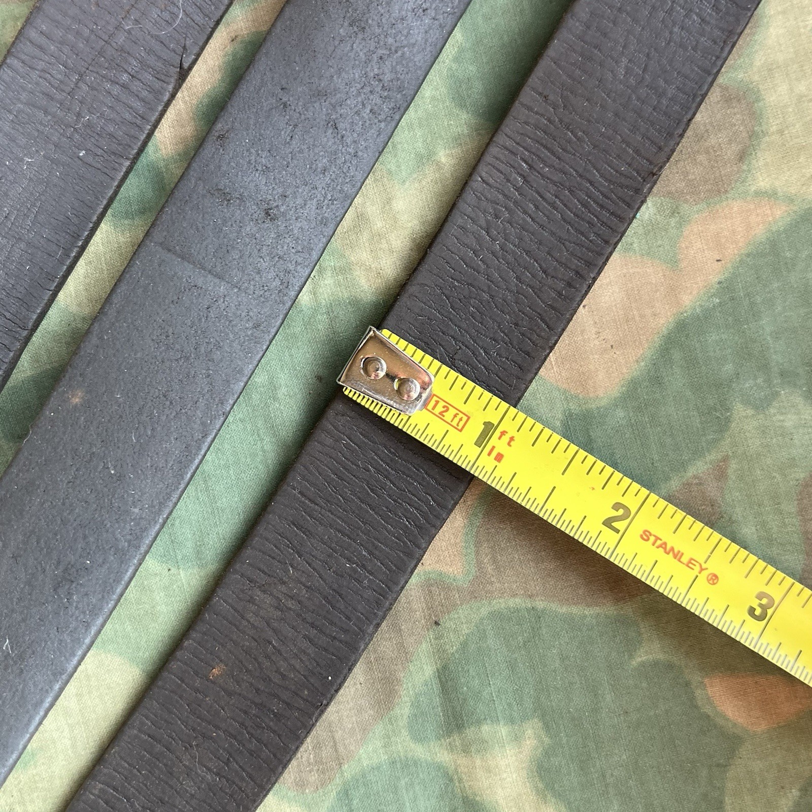 Portuguese Mauser Leather Rifle Sling And Brass Hardware 1904 1904/39 1933 #26