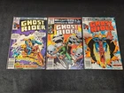 1981 MARVEL COMICS LOT OF (3) GHOST RIDER #61 #65 #67 ALL NEWSSTANDS VINTAGE