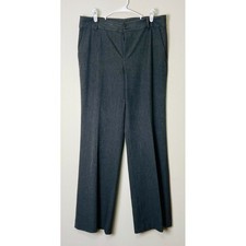Gray Dress Pants Womens Career Wear Office Business Casual Trousers