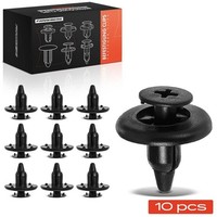 Frankberg 10X NYLON-CLIP Schwarz Innenraumverkleidung Passend FüR Toyota Avensis