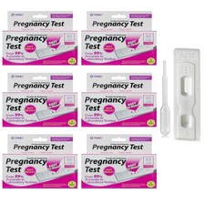 6 Pk Pregnancy Tests HCG Strips 99 Accurate At Home Testing Rapid Fast Results
