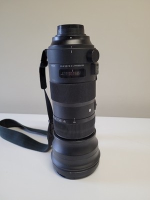 Sigma 150-600mm F/5-6.3 DG OS HSM Sports Telephoto Lens for Nikon F - Black