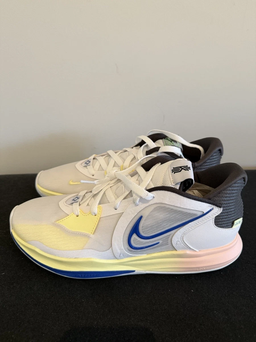 Nike Kyrie 5 Low White Game Royal for Sale | Authenticity  display picture 2