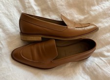 Everlane Women  s Modern Loafer Italian Leather Shoe Tan Size 8