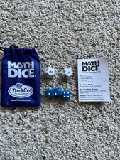 ThinkFun Math Dice Fun Game that Teaches Mental Math Skills to Kids Age 8 and Up