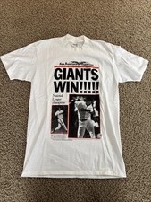 GIANTS WIN!!!! National League Champions T-Shirt.  New!!!