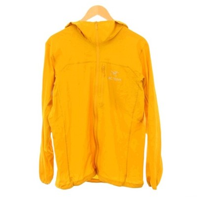 USED] Arc'teryx Squamish Hoody Nylon Zip-Up Jacket Logo Print Size