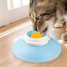 Pet Lick Bowl for Dogs Cats, Slow Feeder Lick Mats Anxiety Relief New
