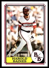 Harold Baines 1987 Topps Boardwalk and Baseball #16 White Sox MLB READ FREE SHIP