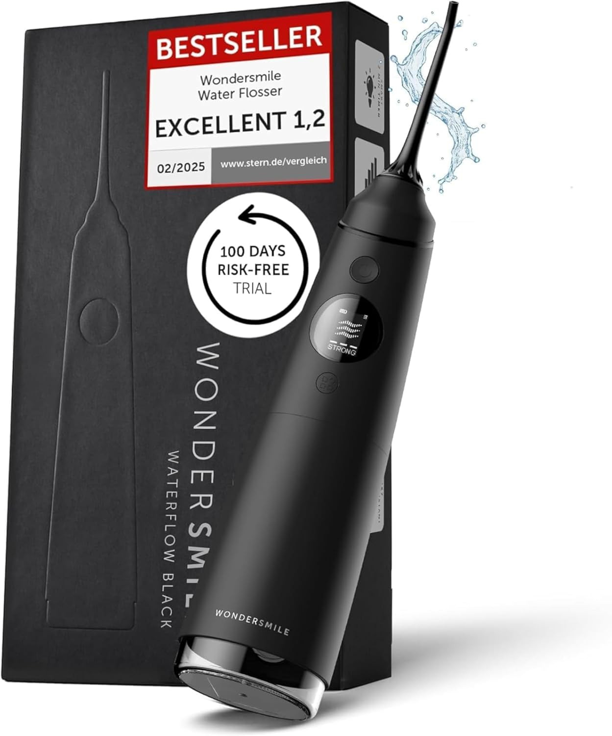 Wondersmile PRO Oral Irrigator - Award Winner 2025-100 Days Risk-Free Trial - Sm