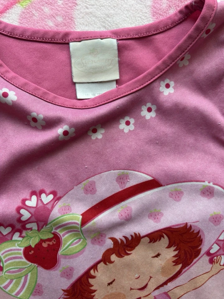 Vestido camisón corto fresa talla 8 vintage Foto 4 de 4