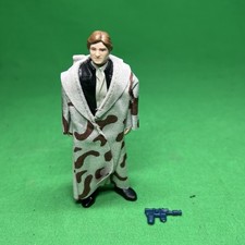 Product Image: Vintage Star Wars 1984 Han Solo Endor Trench Coat Plain Lapel Action Figure