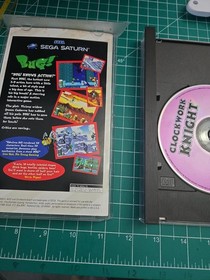Clockwork Knight (Sega Saturn, 1995) DISC Insert Case Good Condition