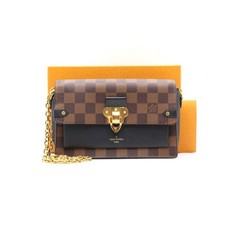 Louis Vuitton Canvas Umhängetasche Damier Ebenholz 152893975