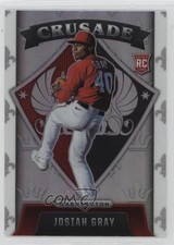 2022 Panini Chronicles Crusade Holo Prizm Josiah Gray #6 0b3