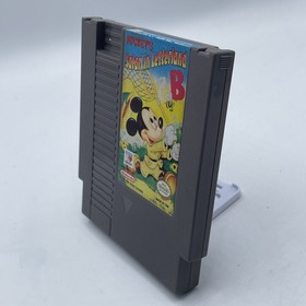 Mickey's Safari in Letterland - Authentic Nintendo NES Game 1985 TESTED