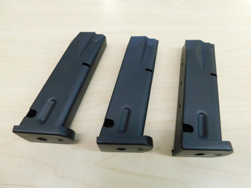 3 - NEW - Beretta 92 + 92FS - 9mm - Factory Dual Release OEM Magazines (B167)