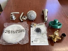 NEW Moen 82537SRN Hilliard Tub&Shower Trim Brushed Nickel W/Valve B19