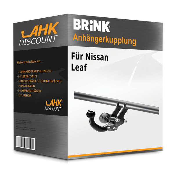 für Nissan Leaf 11.2010-12.2017 Brink AnhäNgerkupplung Abnehmbar NEU-image