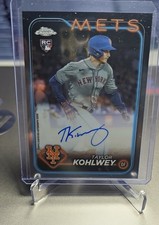 2024 Topps Chrome - Rookie Autographs Taylor Kohlwey #RA-TK (AU, RC)
