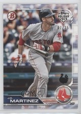 2019 Topps Holiday Bowman Turkey 7/35 JD Martinez #TH-JDM sh7