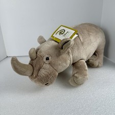 Disney Worldwide Conservation Fund Stuffed White Rhino 15  With Tag