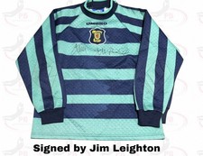 Jim Leighton Signed Original Scotland Goalkeeper Shirt Autograph COA Photo Proof