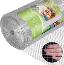 Hardware Cloth 1/4 Inch 48 x 100 ft 23 gauge Hot Dipped Galvanized After Welding