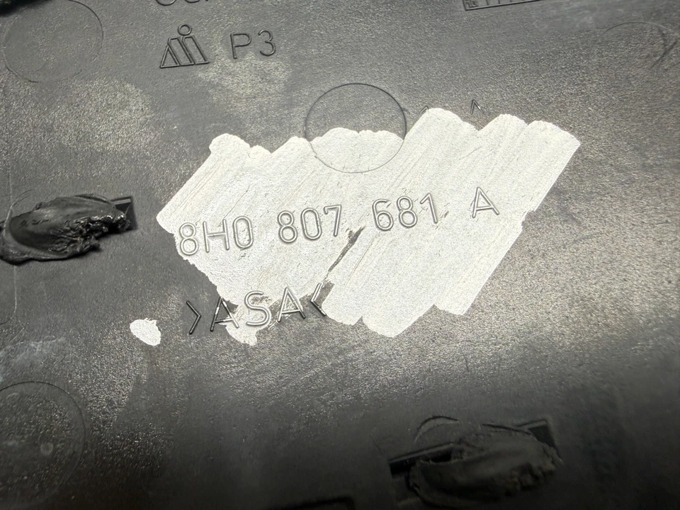 ✅ OEM Audi A4 B6 2003 - 2006 Cabriolet Left Driver Side Bumper Fog Light Grill - Image 3 of 3