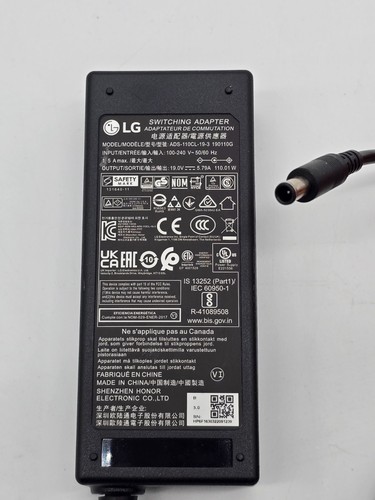 Genuine LG ADS-110CL-19-3 110W Switching Adapter 19V 5.79A OEM Power Supply